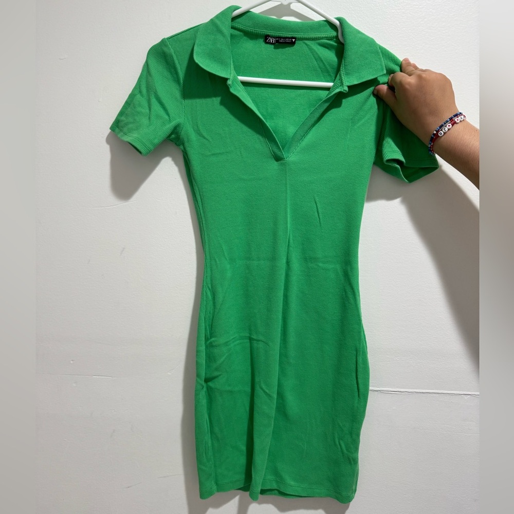 Green dress